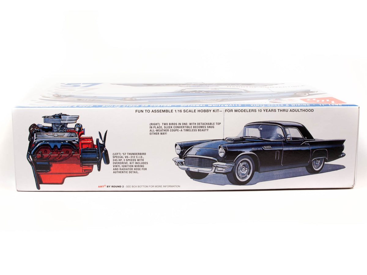 AMT 1957 Ford Thunderbird 1:16 Scale Model Kit – Auto World Store