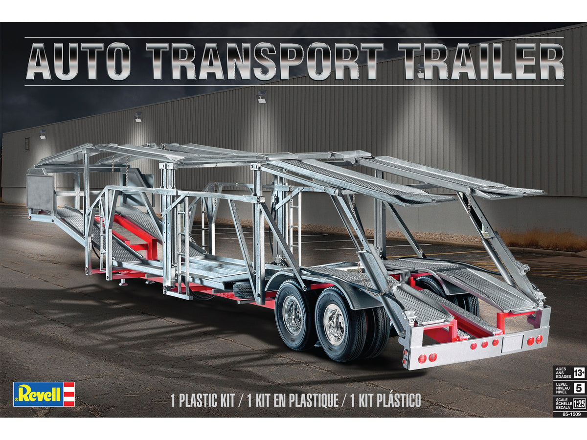 Revell Auto Transport Trailer 1:25 Scale Model Kit – Auto World Store