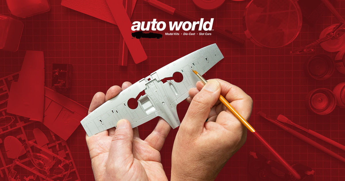 Airbrushing vs. Hand Brushing Models, Auto World Store