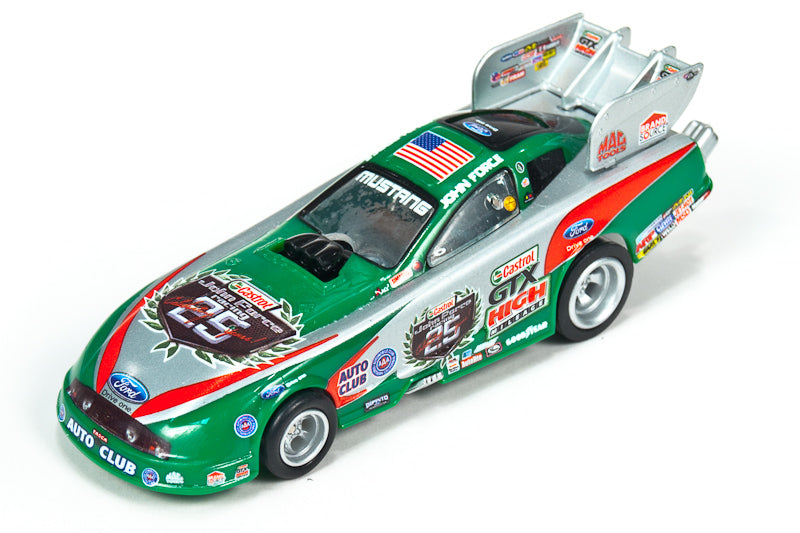 Auto World 4Gear R3 John Force Funny Car HO Scale Slot Car