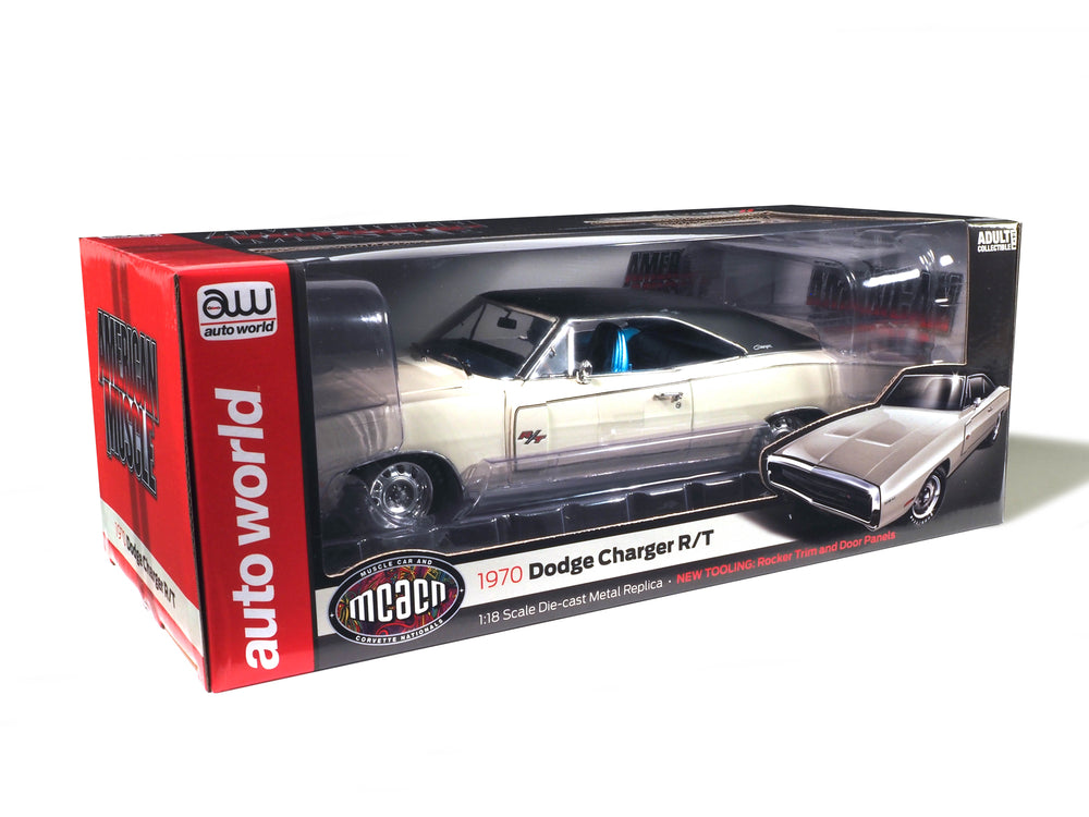 "PRE-ORDER" American Muscle 1970 Dodge Charger R/T MCACN  1:18 Scale Diecast (DUE OCTOBER 2024)