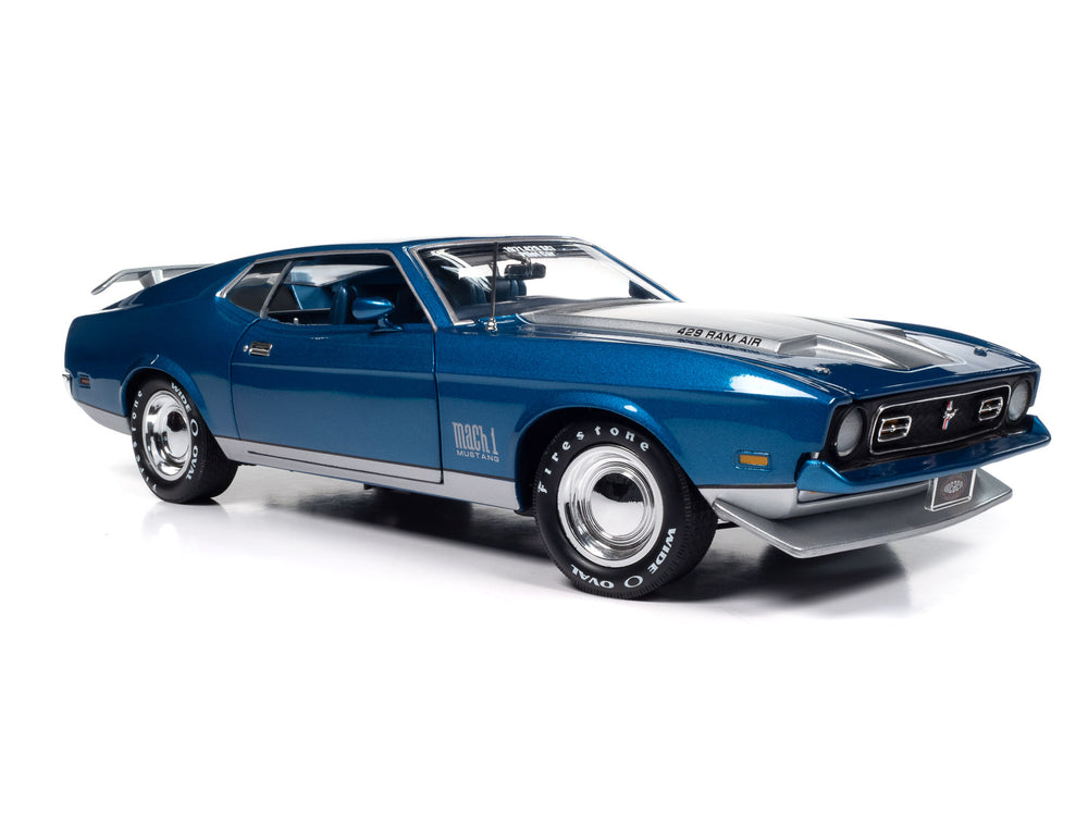 "PRE-ORDER" American Muscle 1971 Ford Mustang Mach 1 MCACN 1:18 Scale Diecast (DUE MARCH 2025)