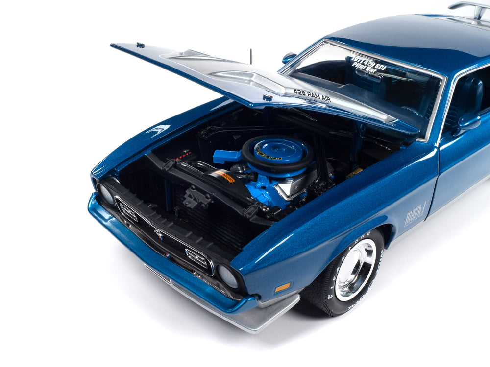 "PRE-ORDER" American Muscle 1971 Ford Mustang Mach 1 MCACN 1:18 Scale Diecast (DUE MARCH 2025)