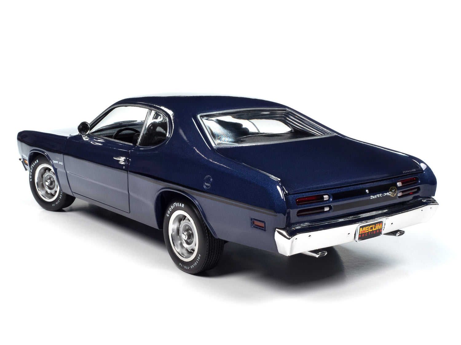 "PRE-ORDER" American Muscle 1970 Plymouth Duster 340 Mecum Auctions 1:18 Scale Diecast (DUE JANUARY 2025)