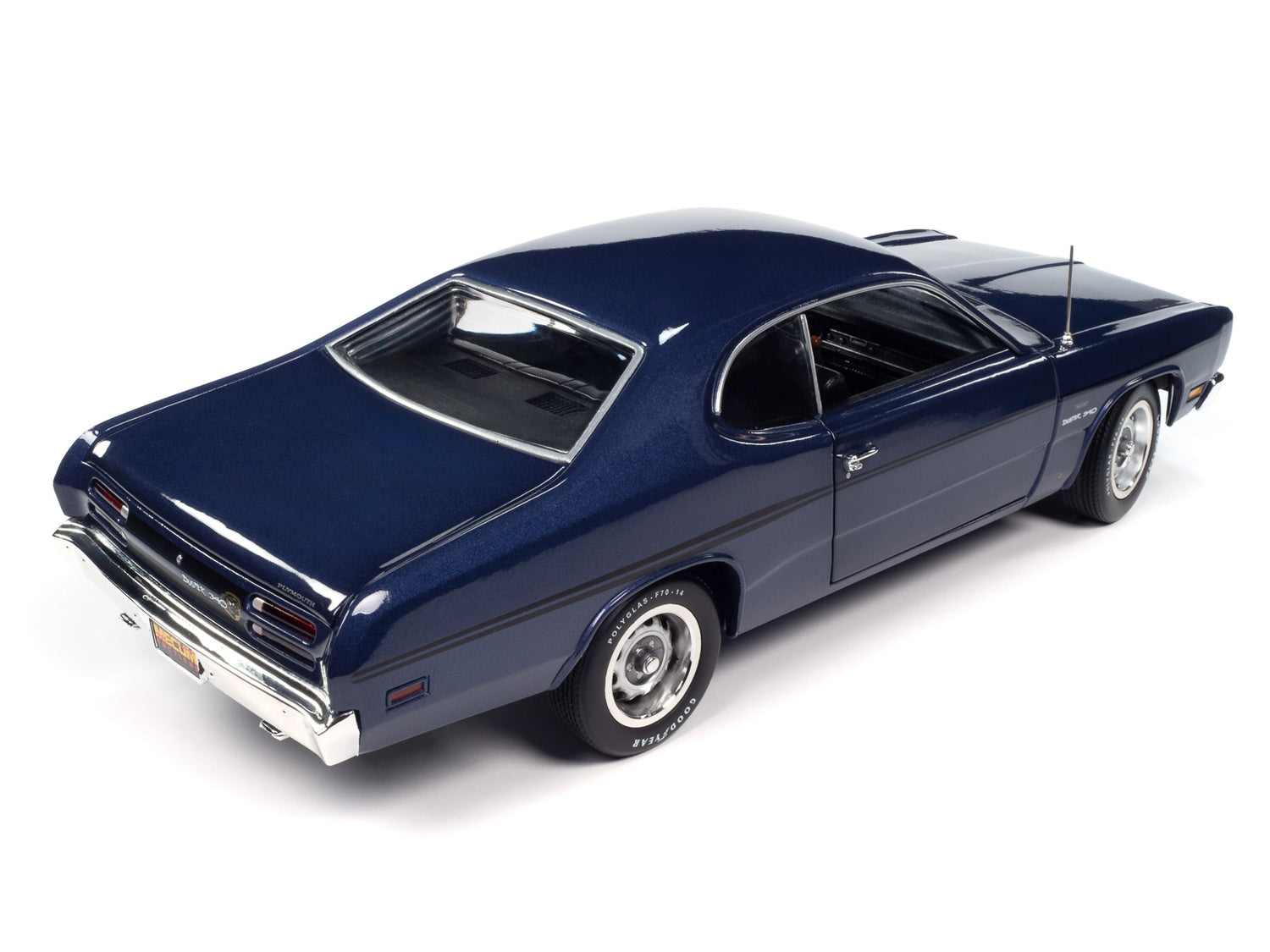 "PRE-ORDER" American Muscle 1970 Plymouth Duster 340 Mecum Auctions 1:18 Scale Diecast (DUE JANUARY 2025)