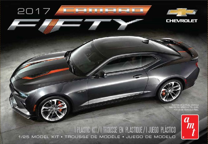 AMT 1 25 2017 Chevy Camaro 50th Anniversary Model Kit