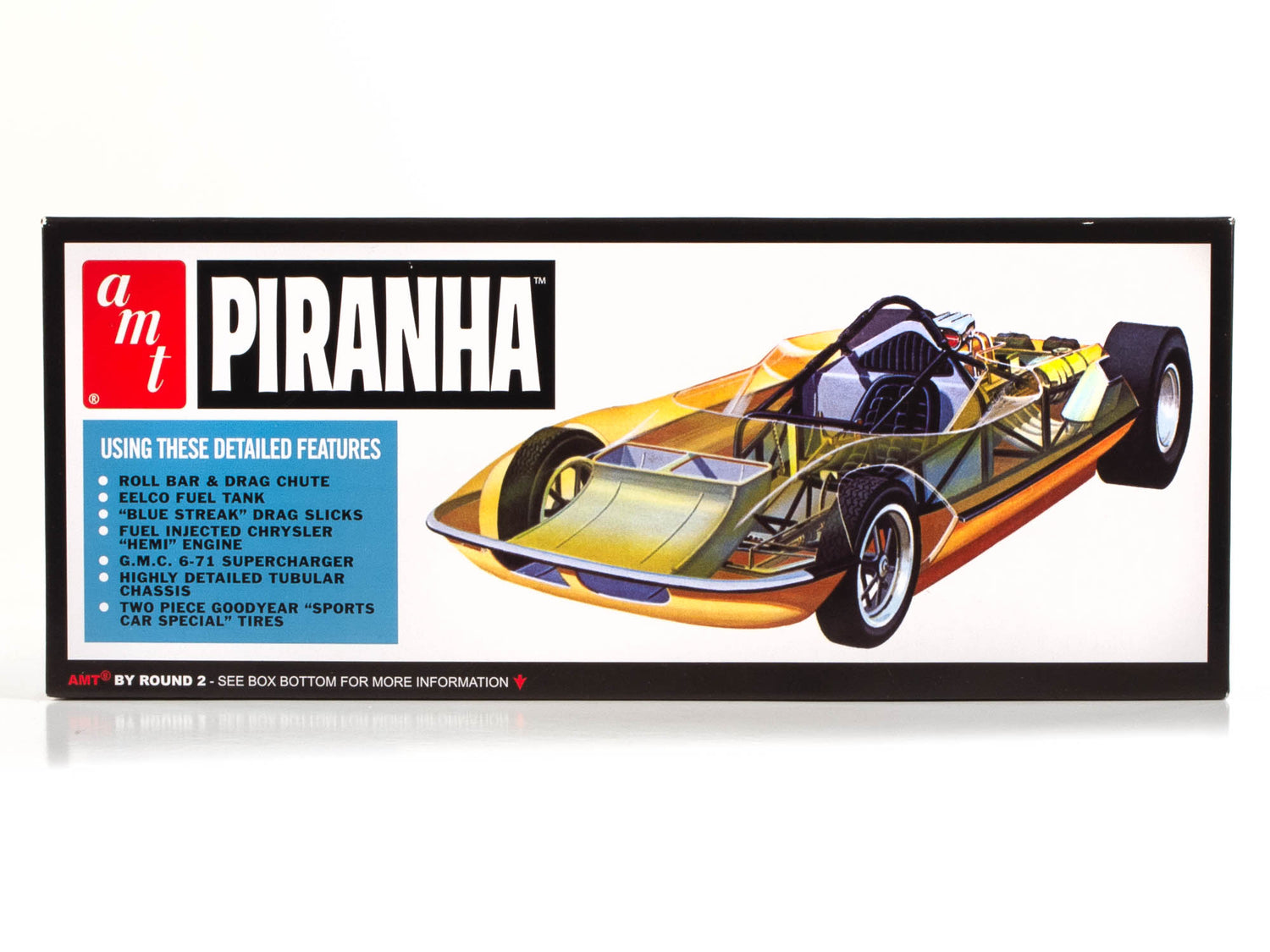 AMT Piranha Dragster 1:25 Scale Model Kit