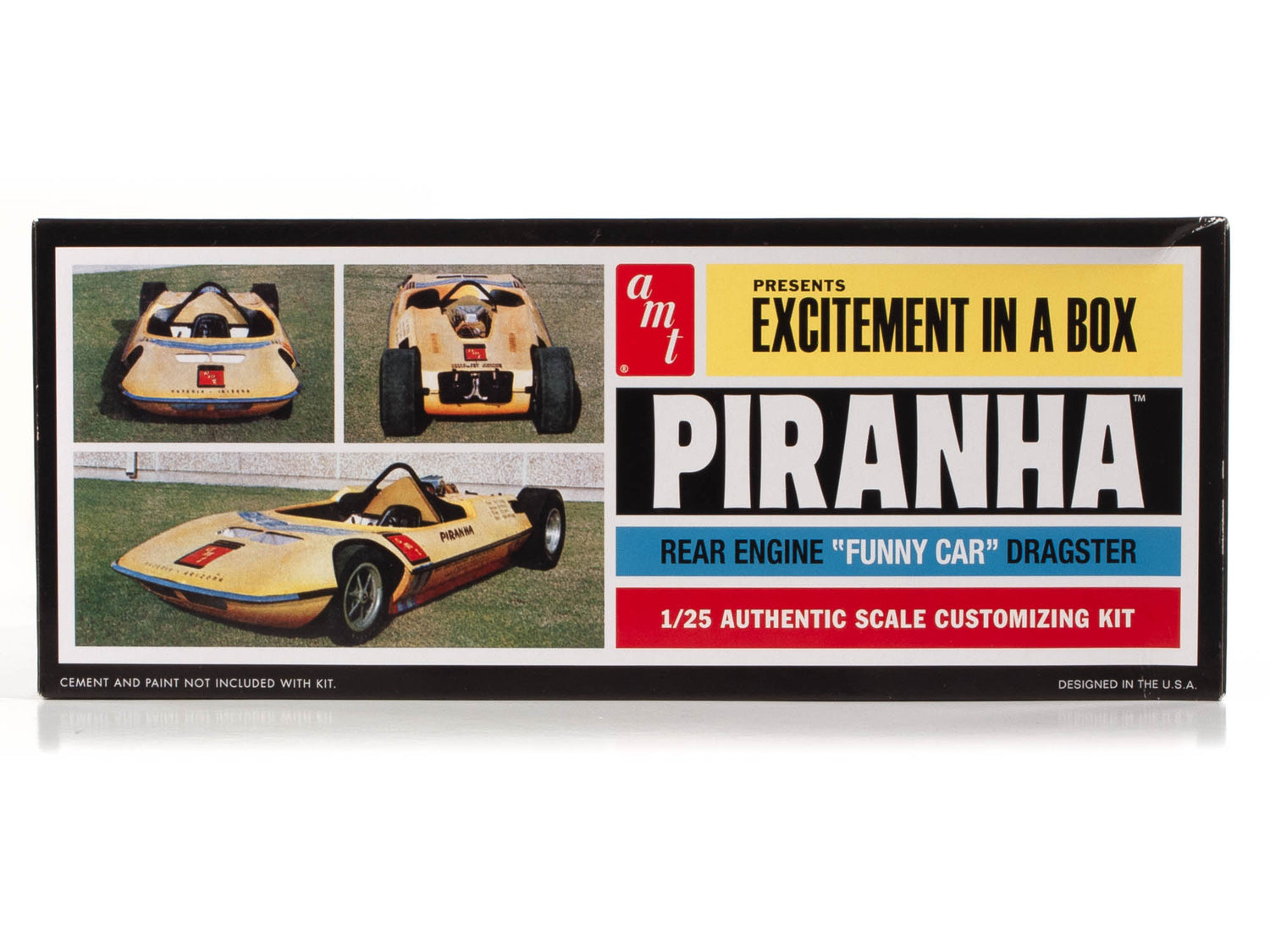 AMT Piranha Dragster 1:25 Scale Model Kit