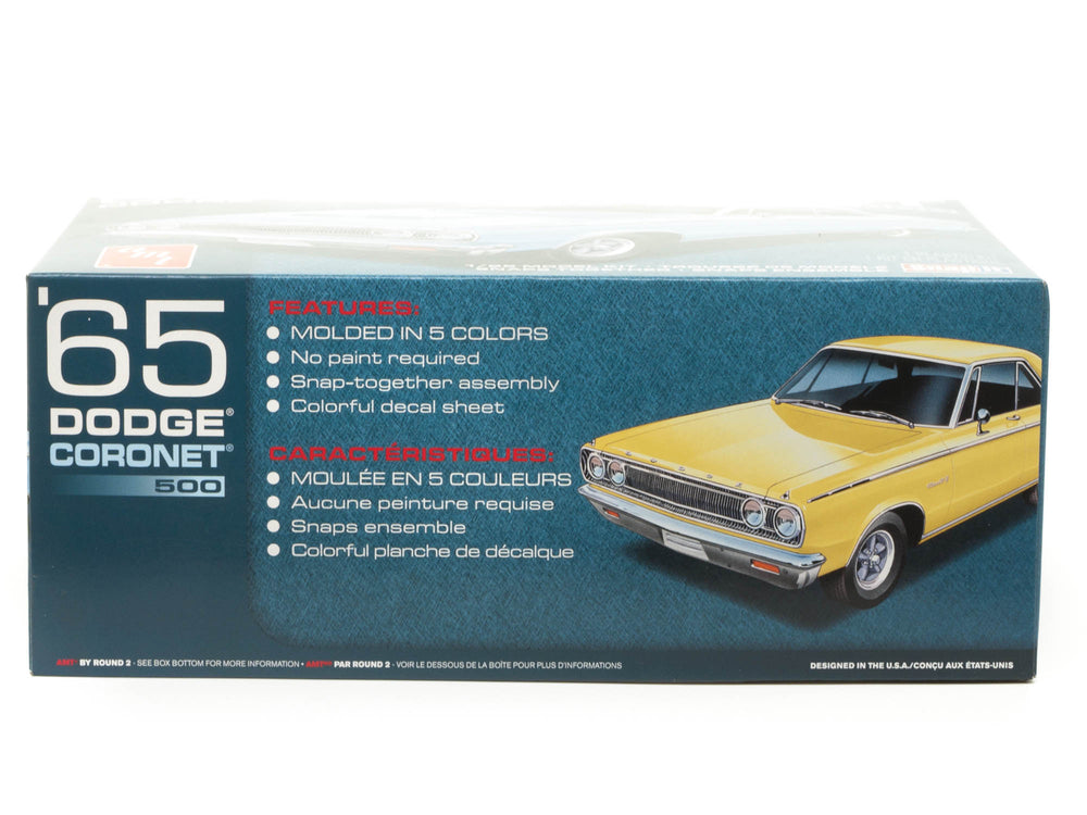 AMT 1965 Dodge Coronet Snap 1:25 Scale Model Kit