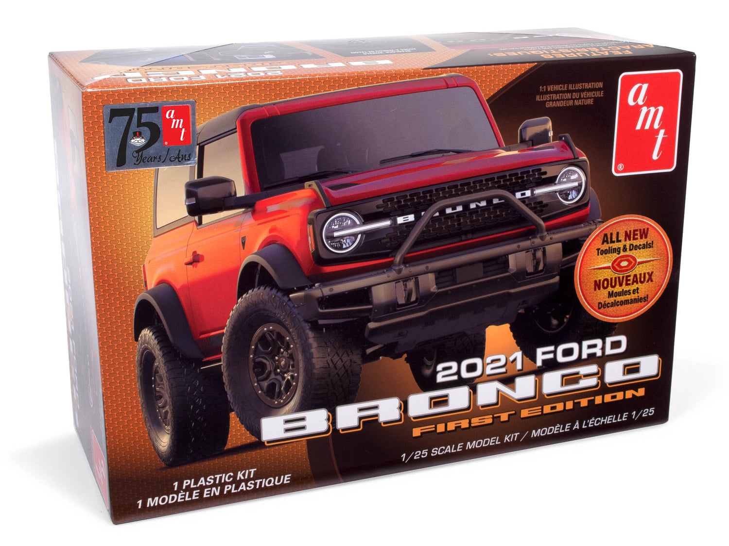 AMT 2021 Ford Bronco 1st Edition 1:25 Scale Model Kit