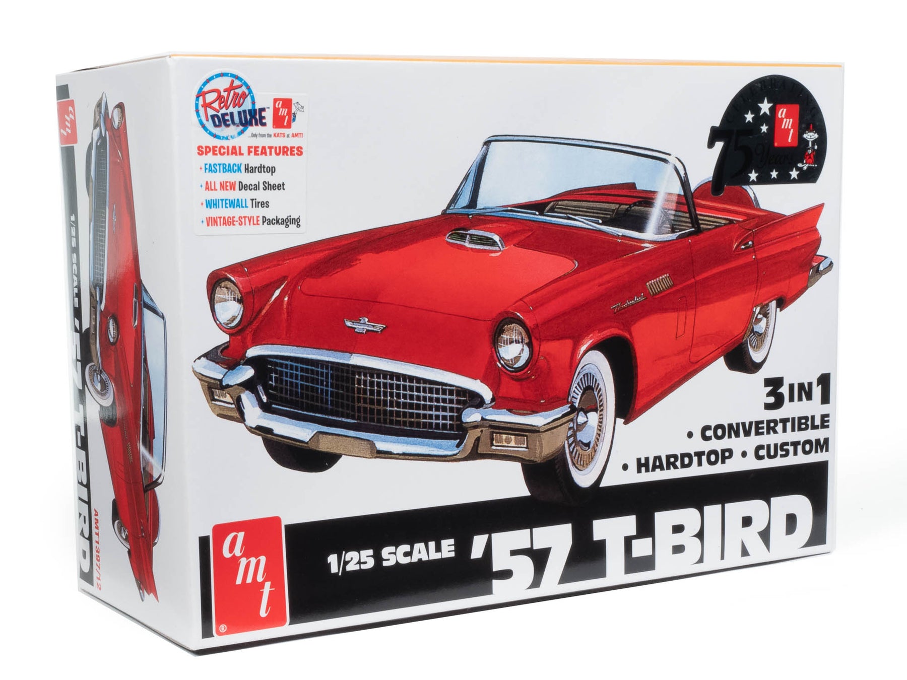 AMT 1957 Ford Thunderbird 1:25 Scale Model Kit – Auto World Store