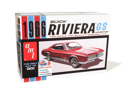 "PRE-ORDER" AMT 1966 Buick Riviera GS 1:25 Scale Model Kit (DUE AUGUST 2024)