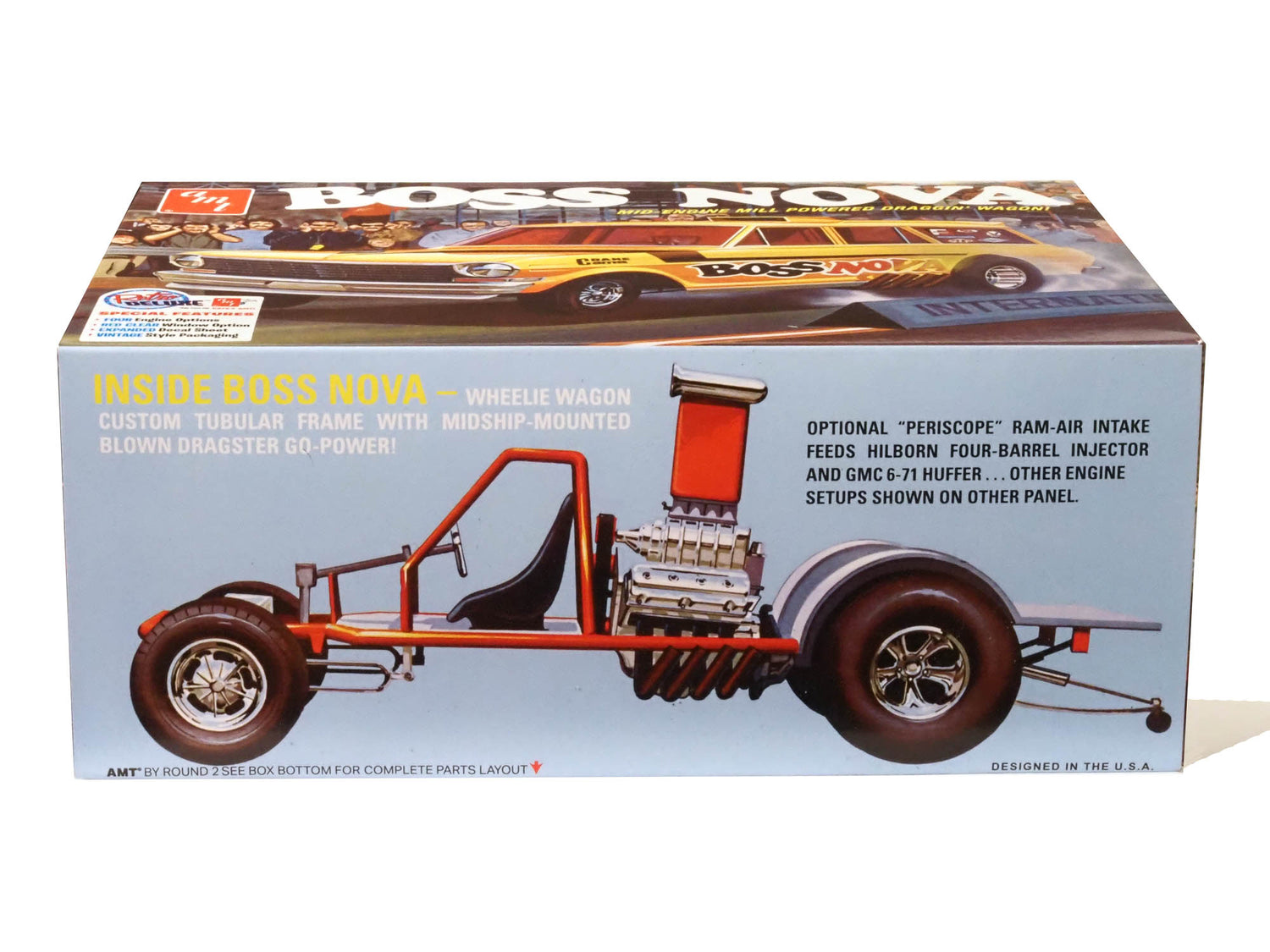 AMT Boss Nova Funny Car 1:25 Scale Model Kit