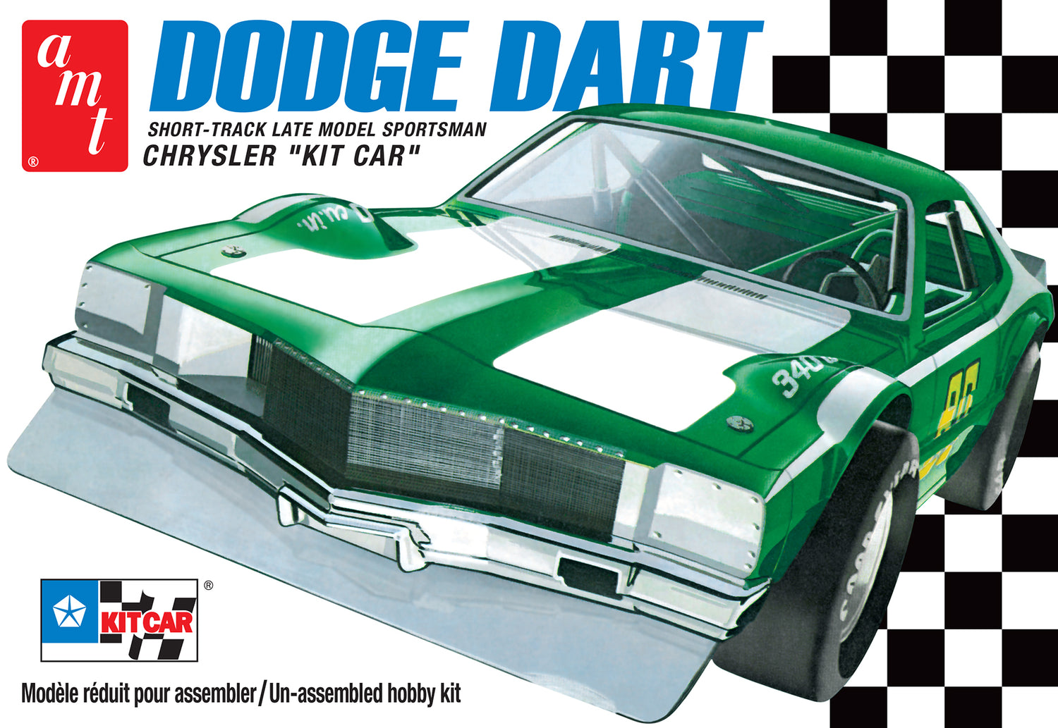 AMT Dodge Dart Sportsman Short Track "Kit Car" 1:25 Scale Model Kit