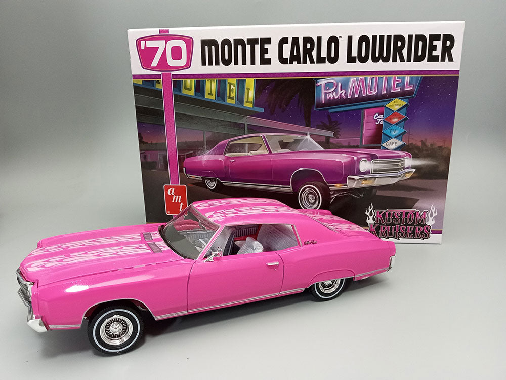 AMT 1970 Chevy Monte Carlo Lowrider 1:25 Scale Model Kit