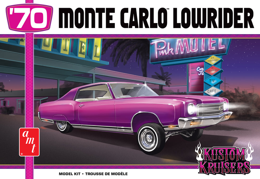 AMT 1970 Chevy Monte Carlo Lowrider 1:25 Scale Model Kit