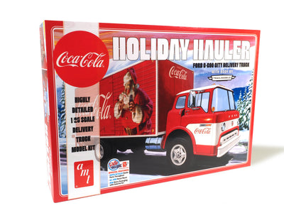 "PRE-ORDER" AMT Ford C-600 City Holiday Delivery Truck Coca-Cola 1:25 Scale Model Kit (DUE LATE OCTOBER 2024)