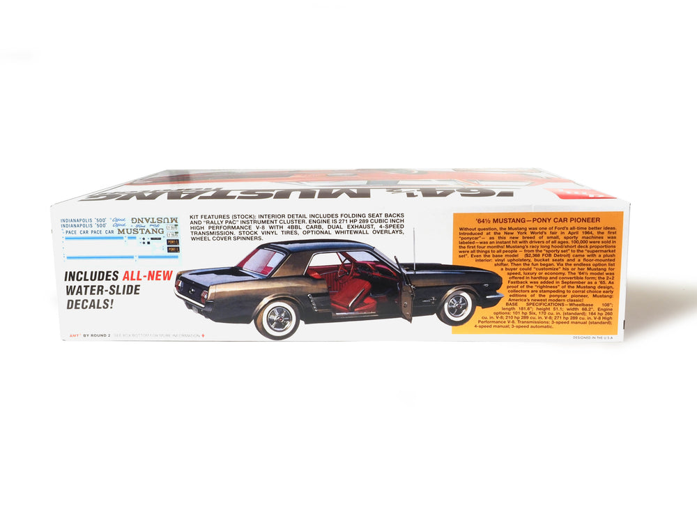 "PRE-ORDER" AMT 1964.5 Ford Mustang Coupe 60th Anniversary 1:16 Scale Model Kit (DUE DECEMBER 2024)