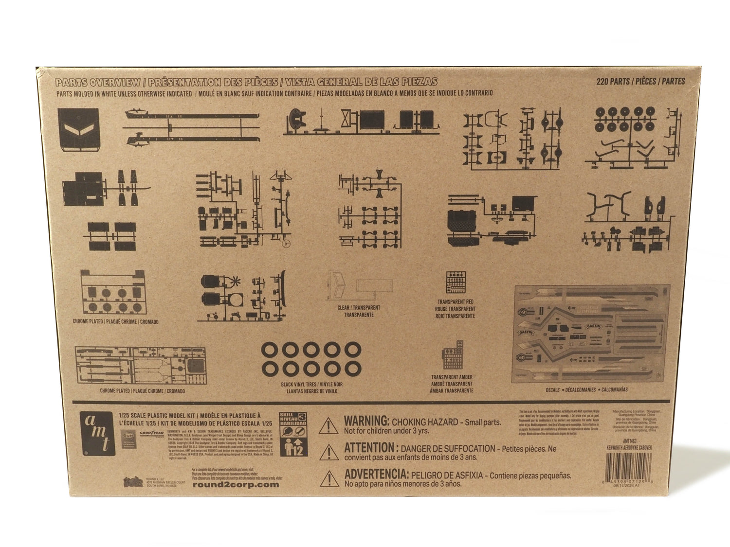 "PRE-ORDER" AMT Kenworth Aerodyne Cabover 1:25 Scale Model Kit (DUE OCTOBER 2024)