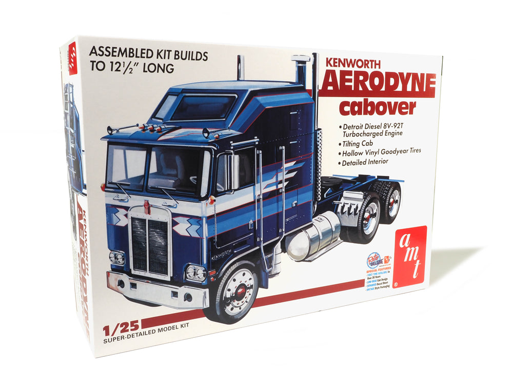 "PRE-ORDER" AMT Kenworth Aerodyne Cabover 1:25 Scale Model Kit (DUE OCTOBER 2024)