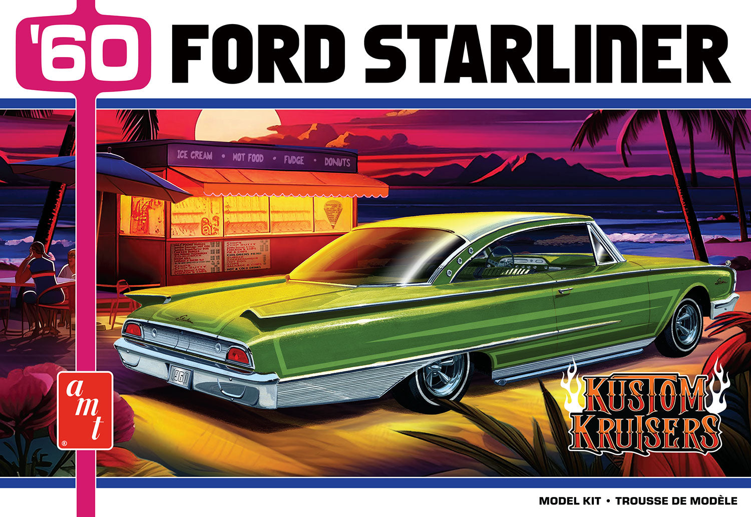 "PRE-ORDER" AMT 1960 Ford Starliner Custom 1:25 Scale Model Kit (DUE DECEMBER 2024)