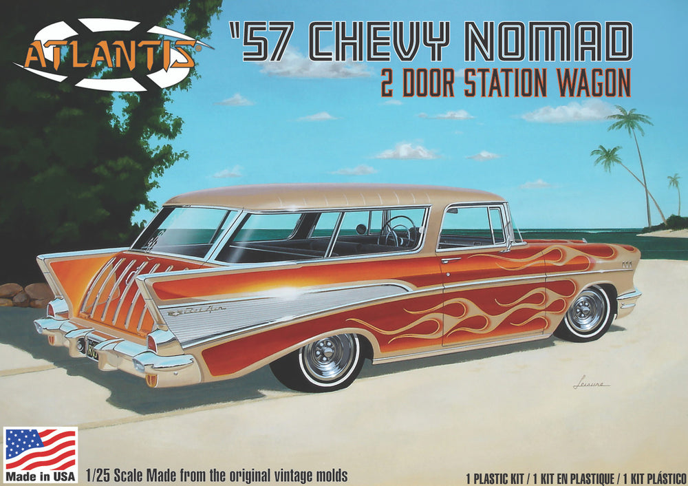 Atlantis 1957 Chevy Nomad 1:25 Scale Model Kit