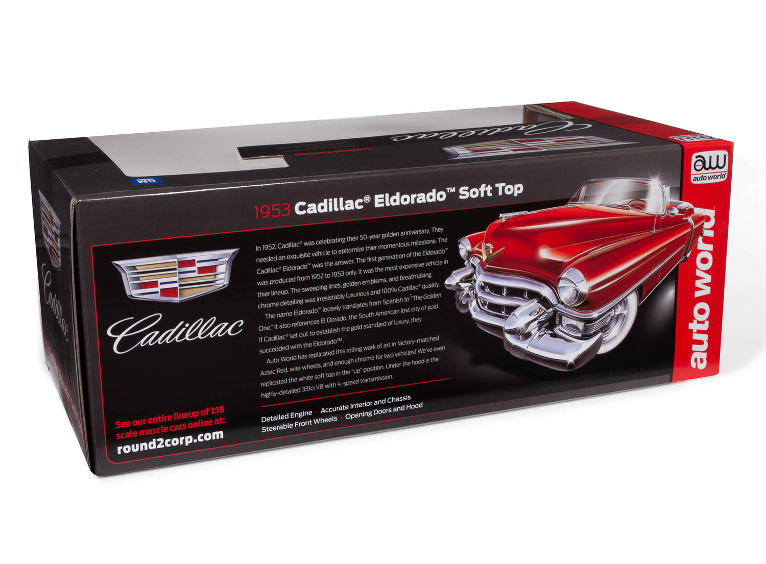 Auto World 1953 Cadillac Eldorado 1:18 Scale Diecast