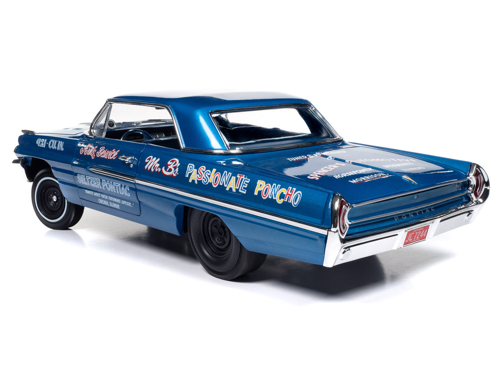 "PRE-ORDER" Auto World 1962 Pontiac Catalina Hardtop Legends of the Quarter Mile 1:18 Scale Diecast (DUE JANAURY 2025)