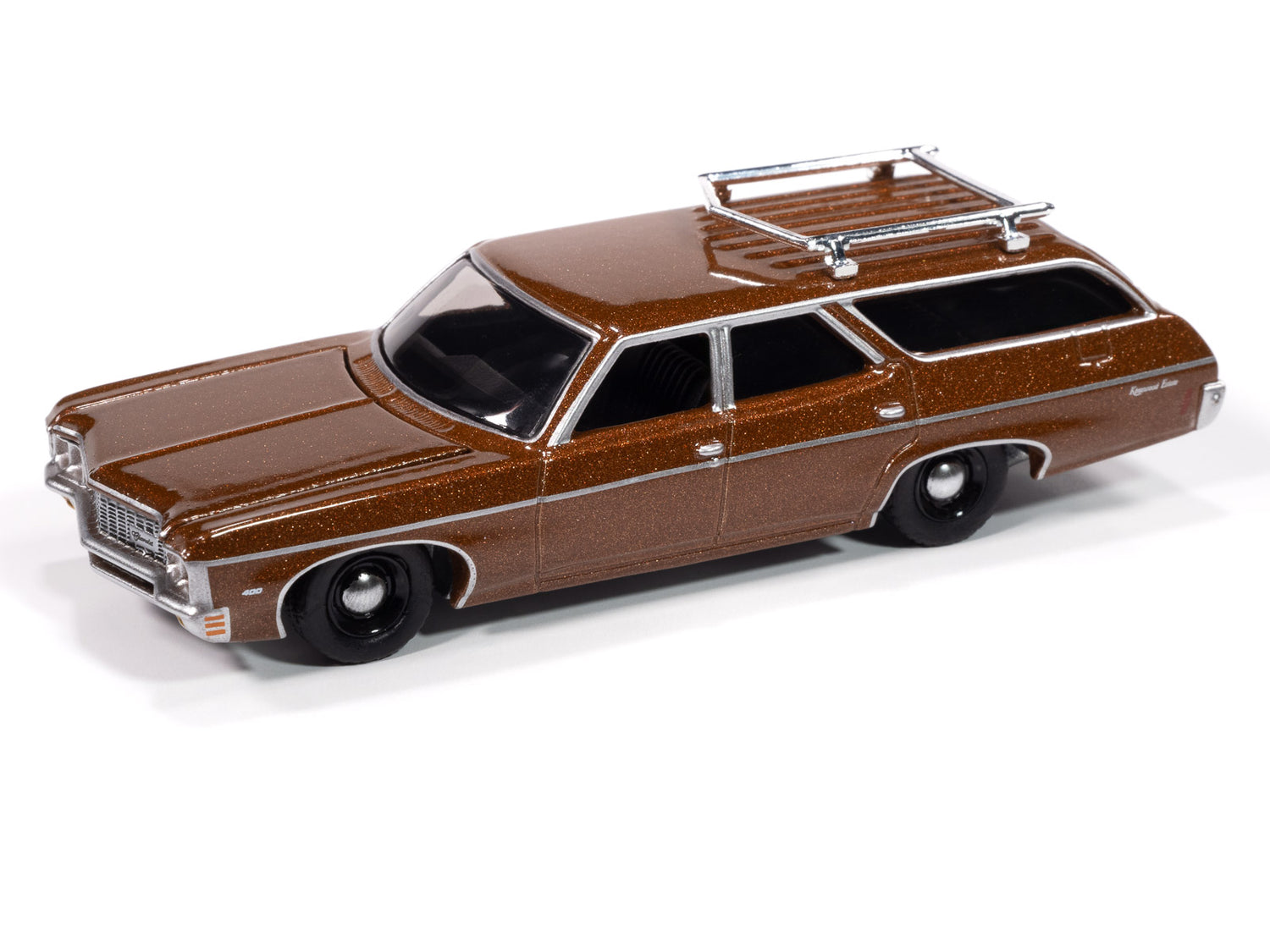 "PRE-ORDER" Auto World 1970 Chevy Kingswood Estate (Solid Copper Metallic) 1:64 Diecast (DUE MARCH 2025)