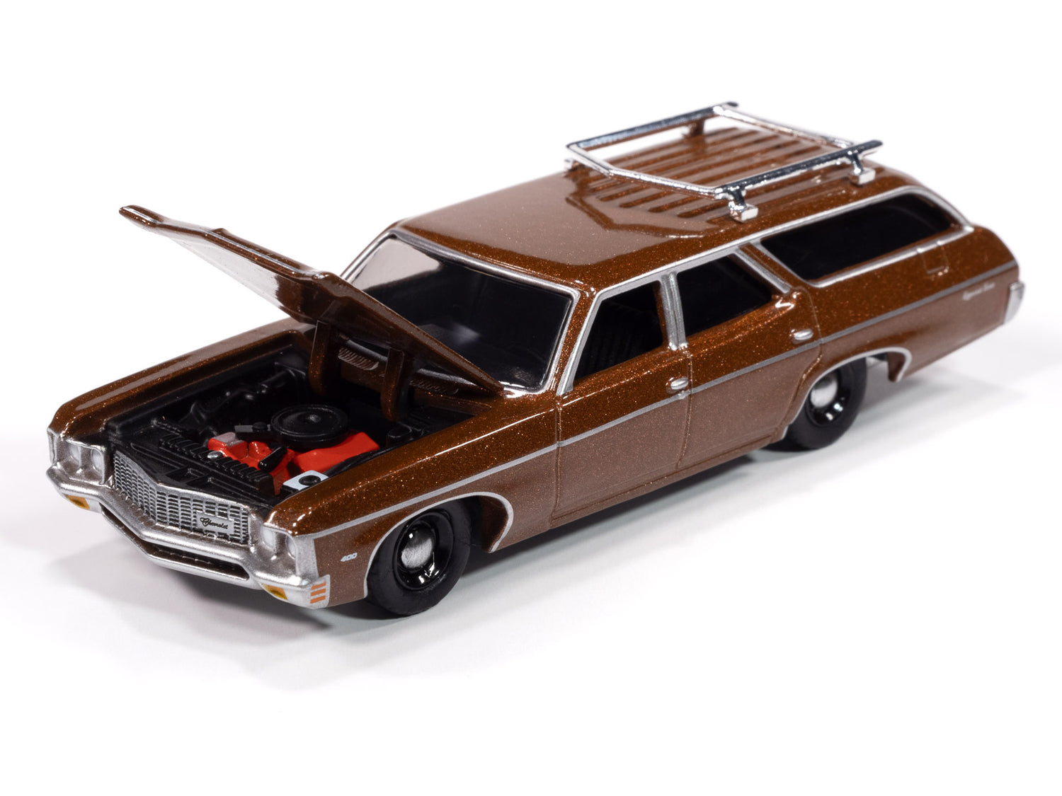 "PRE-ORDER" Auto World 1970 Chevy Kingswood Estate (Solid Copper Metallic) 1:64 Diecast (DUE MARCH 2025)