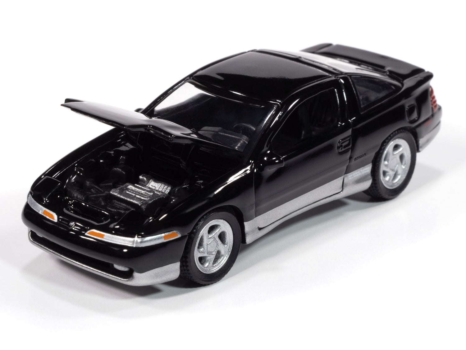 Auto World 1990 Eagle Talon TSi (Gloss Black Body) 1:64 Diecast