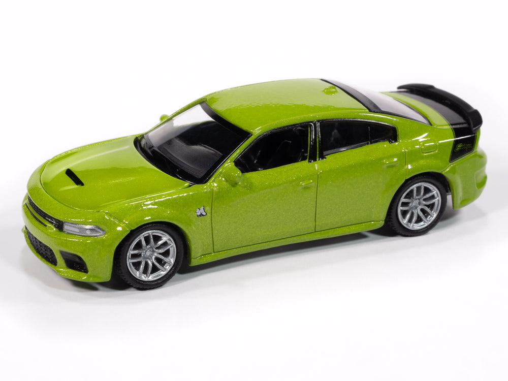 "PRE-ORDER" Auto World 2023 Dodge Charger Swinger R/T Scat Pack (Sublime) 1:64 Diecast (DUE MARCH 2025)