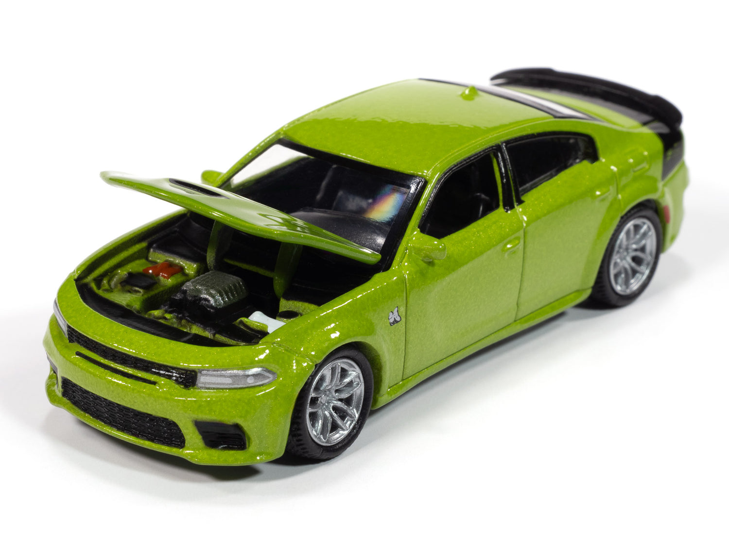 "PRE-ORDER" Auto World 2023 Dodge Charger Swinger R/T Scat Pack (Sublime) 1:64 Diecast (DUE MARCH 2025)