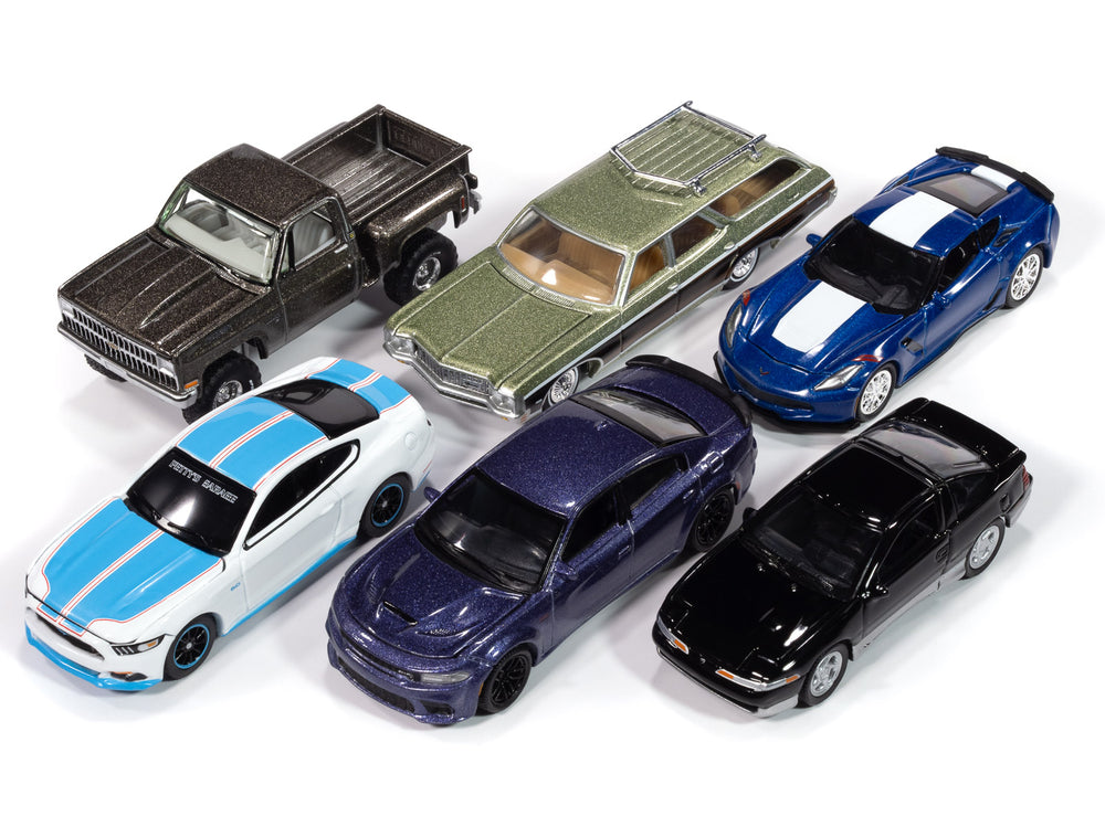 "PRE-ORDER" Auto World Premium 2024 Release 3 Set B (6-Car Sealed Case) 1:64 Diecast (DUE MARCH 2025)