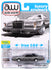 Auto World 1979 Lincoln Continental Lowrider (Silver Metallic w/Lowrider Graphics) 1:64 Diecast