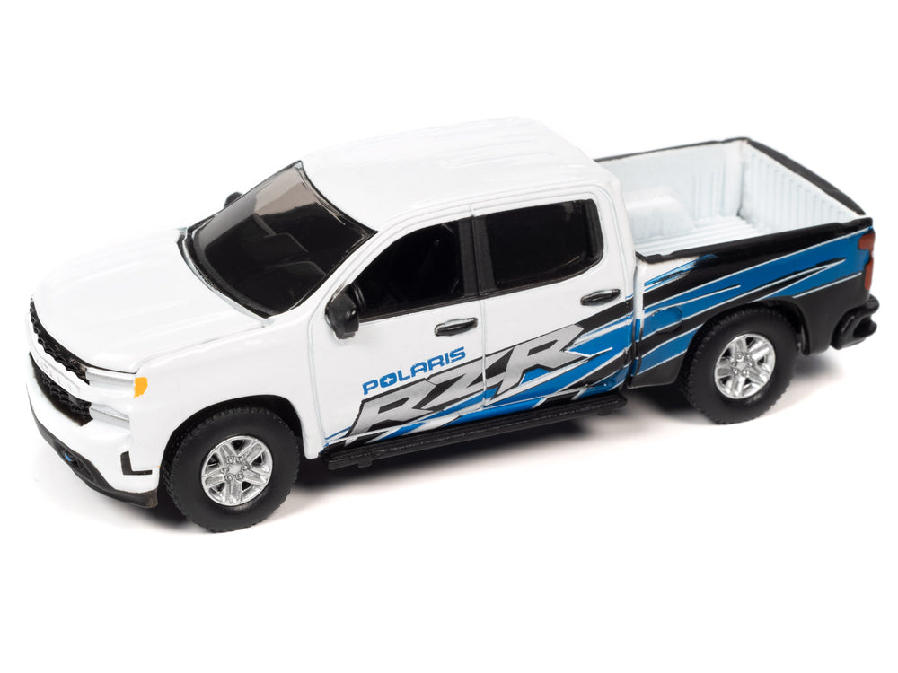 Auto World BCC Polaris 2020 Chevy Silverado Custom Trail Boss Truck 1:64 Diecast