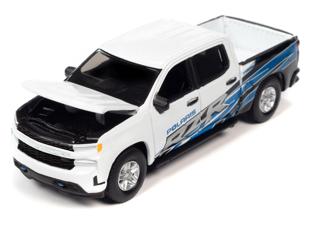 Auto World BCC Polaris 2020 Chevy Silverado Custom Trail Boss Truck 1:64 Diecast