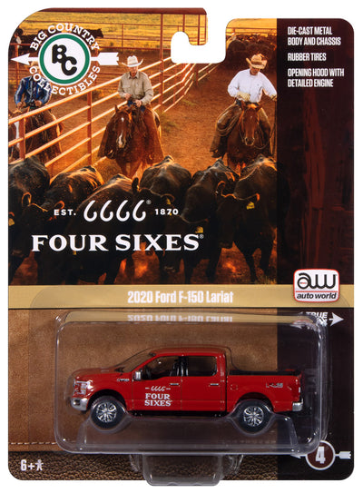 "PRE-ORDER" Auto World BCC Four Sixes 2020 Ford F-150 Lariat 1:64 Diecast (DUE LATE DECEMBER 2024)