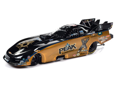 Auto World 2023 John Force Peak 50th Anniversary SPECIAL PAINT SCHEME Funny Car 1:24 Scale Diecast