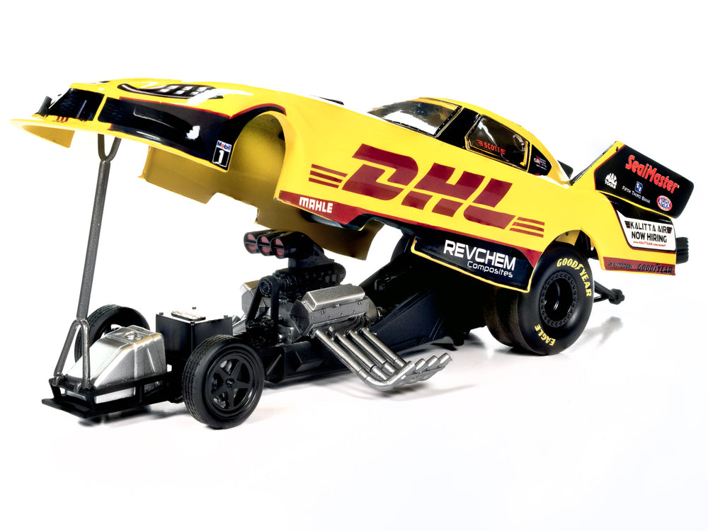 "PRE-ORDER" Auto World 2023 JR Todd DHL Funny Car Toyota Supra 1:24 Scale Diecast (DUE JANUARY 2025)