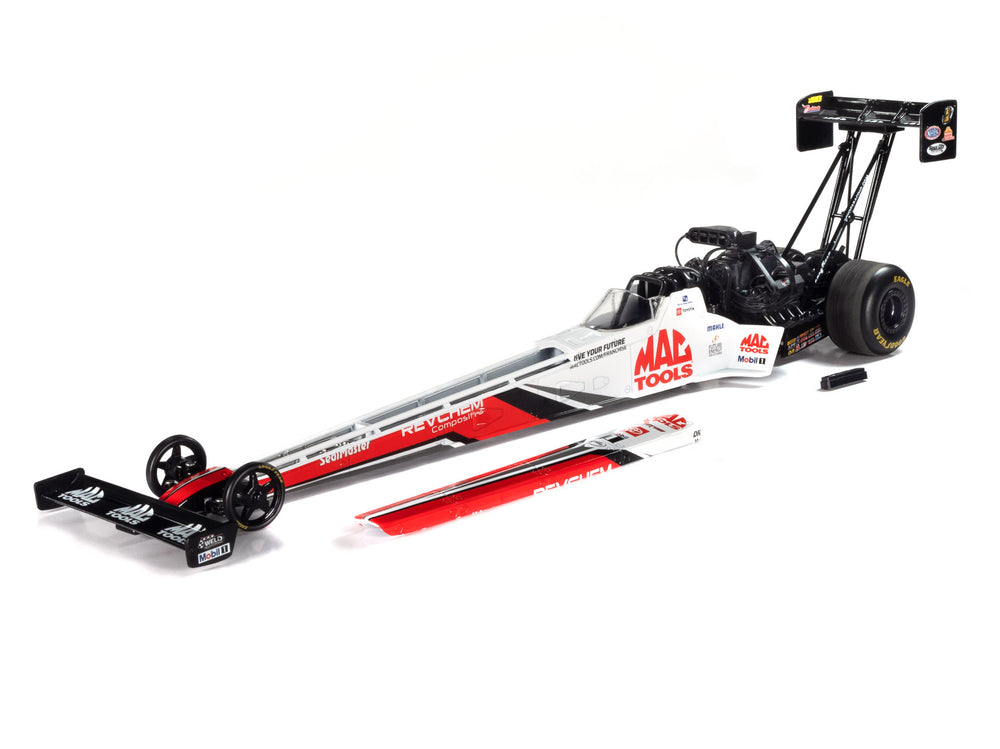 Auto World NHRA 2023 Doug Kalitta Mac Tools Top Fuel Dragster 1:24 Scale Diecast