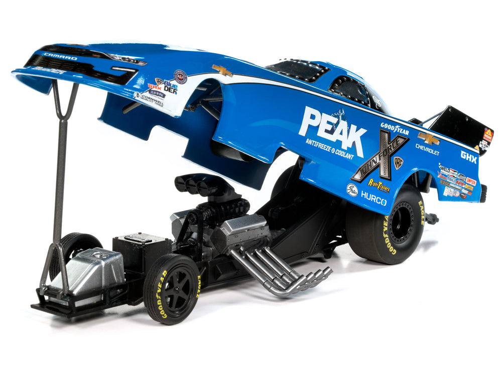 "PRE-ORDER" 2024 John Force Peak Funny Car Chevy Camaro 1:24 Scale Diecast (DUE LATE OCTOBER 2024)