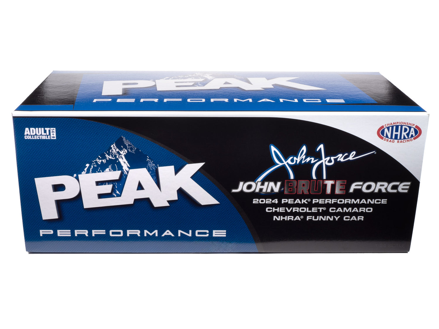 "PRE-ORDER" 2024 John Force Peak Funny Car Chevy Camaro 1:24 Scale Diecast (DUE LATE OCTOBER 2024)