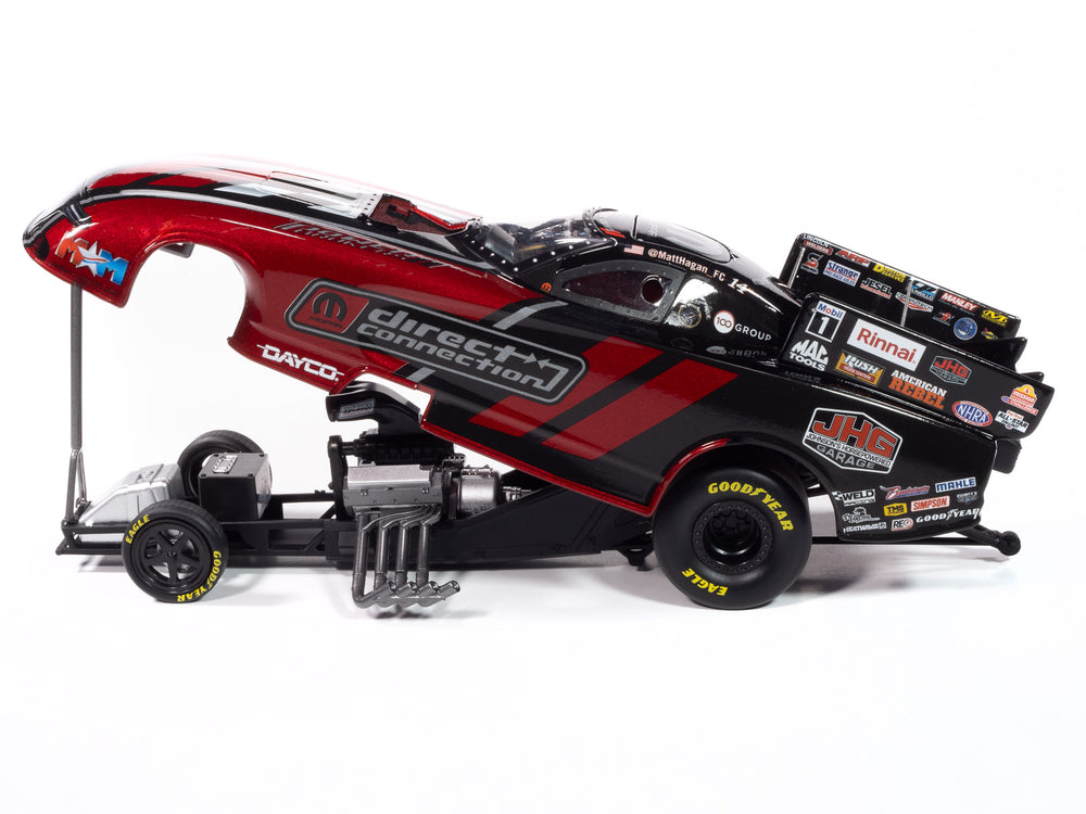 "PRE-ORDER" Auto World 2024 Matt Hagan Direct Connection Funny Car 1:24 Scale Diecast (DUE DECEMBER 2024)