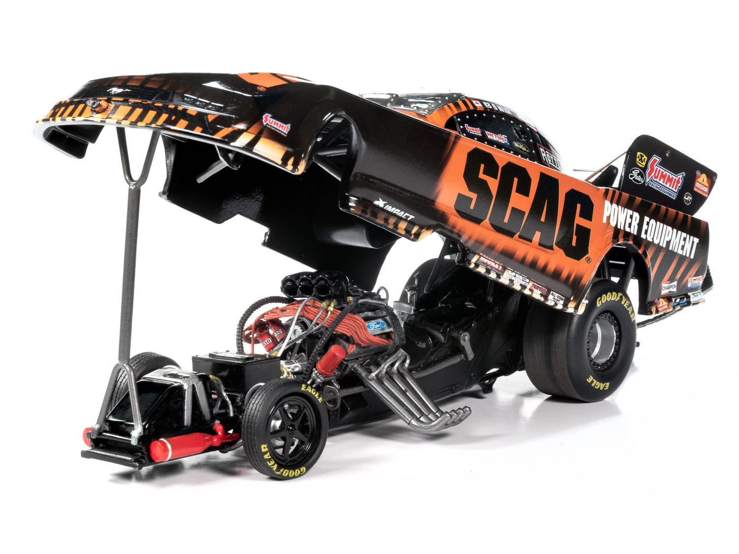 "PRE-ORDER" Auto World 2024 Dan Wilkerson SCAG Funny Car 1:24 Scale Diecast (DUE DECEMBER 2024)