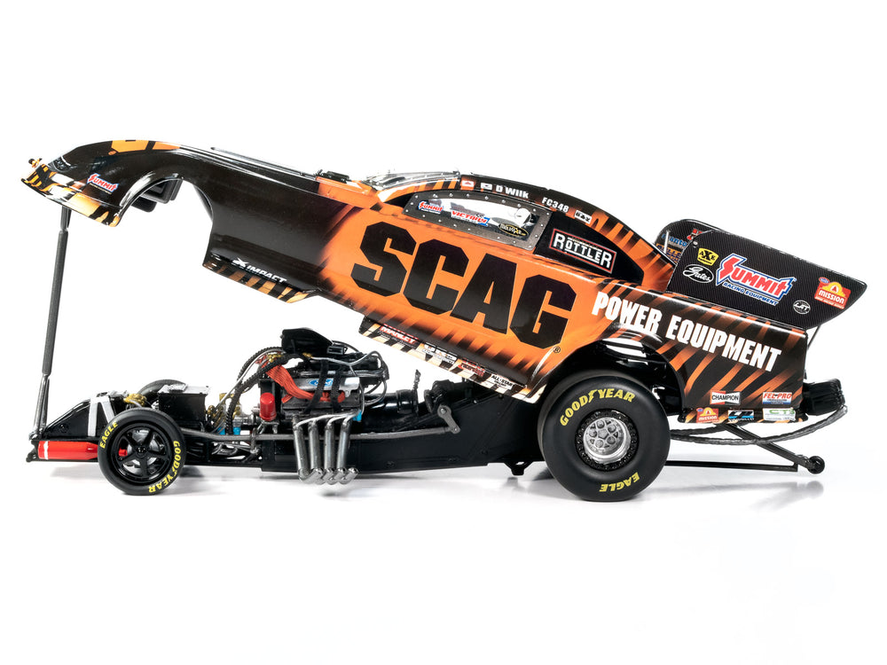 "PRE-ORDER" Auto World 2024 Dan Wilkerson SCAG Funny Car 1:24 Scale Diecast (DUE DECEMBER 2024)