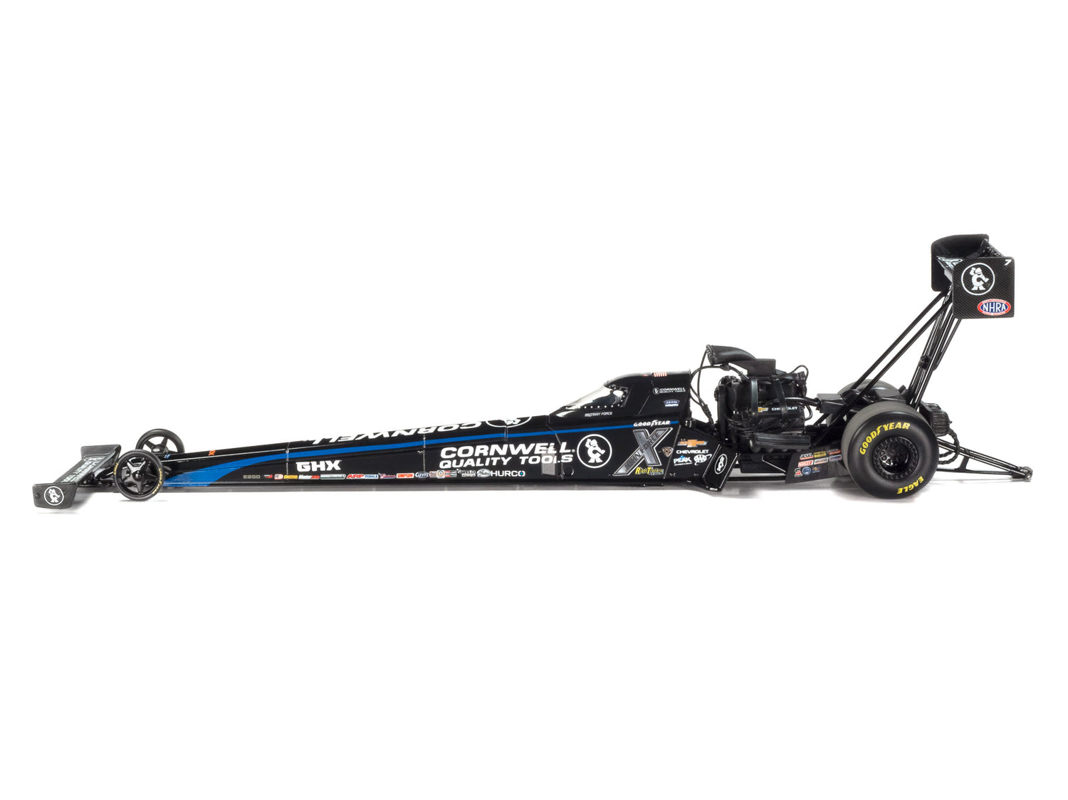 2024 Brittany Force Cornwell Tools Top Fuel Dragster 1:24 Scale Diecast