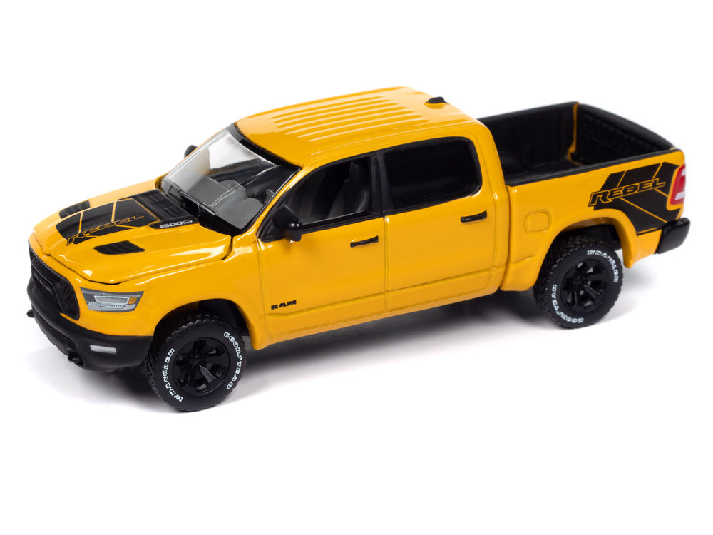 Auto World 2023 Dodge Ram Rebel Havoc Edition (Baja Yellow w/Rebel Graphics) 1:64 Diecast