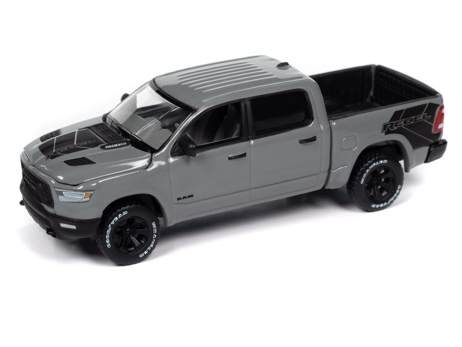 Auto World 2023 Dodge Ram Rebel Havoc Edition (Ceramic Grey w/Rebel Graphics) 1:64 Diecast