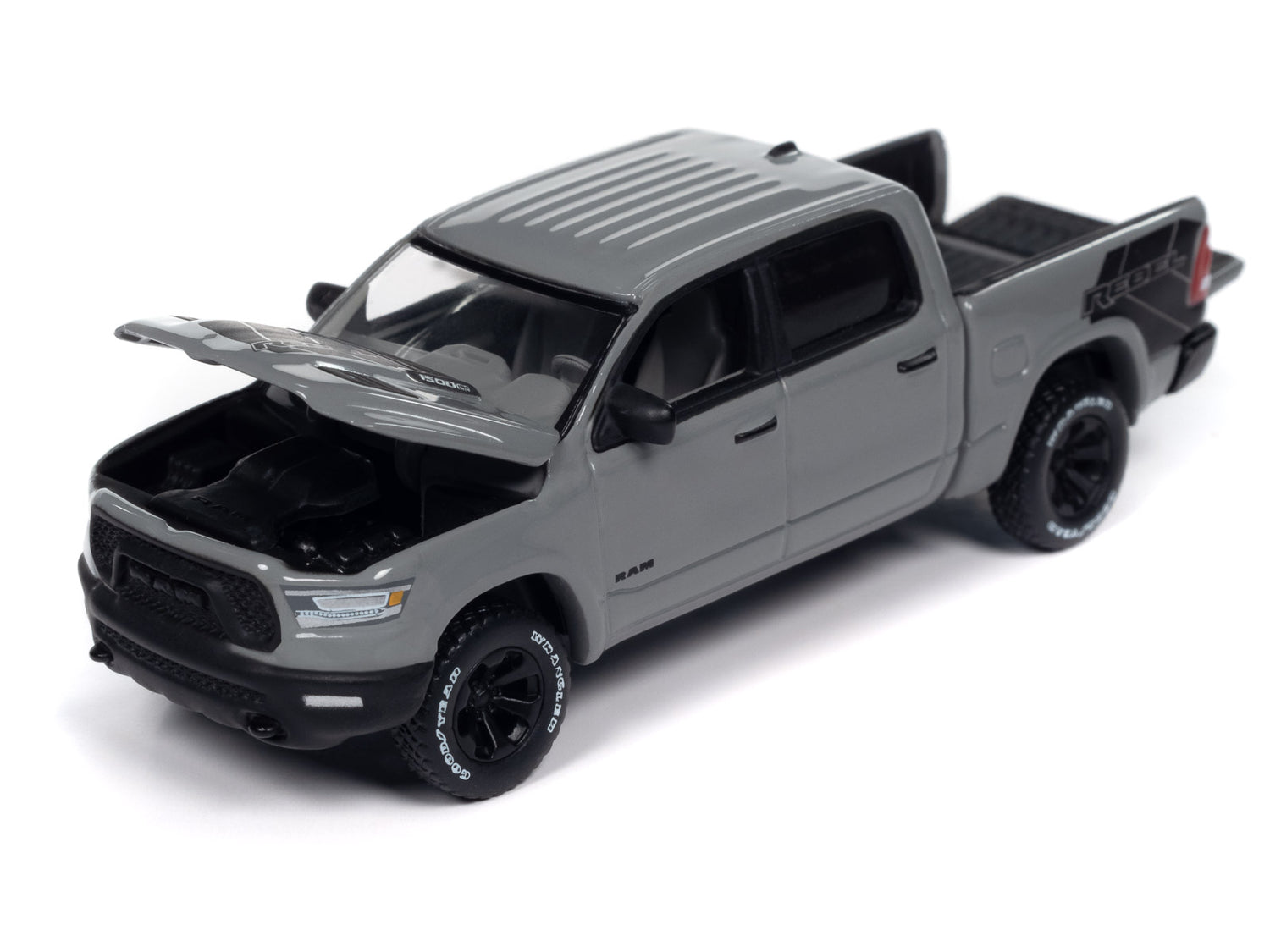 Auto World 2023 Dodge Ram Rebel Havoc Edition (Ceramic Grey w/Rebel Graphics) 1:64 Diecast